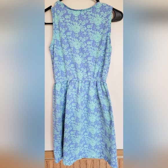 GAP Girls Floral Tie Waist Dress Size XXL - Picture 5 of 6